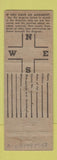 Matchbook Cover - Law's Motel Savanna IL WORN