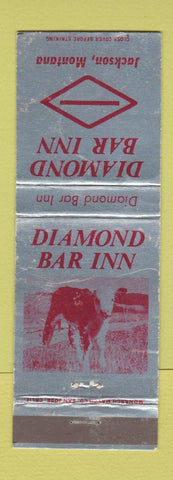 Matchbook Cover - Diamond Bar Inn Jackson MT WEAR