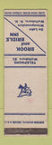 Matchbook Cover - Brook and Bridle Inn Wolfeboro NH