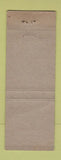 Matchbook Cover - The Pawnee Hotel North Platte NE Indian WORN