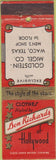Matchbook Cover - Don Richards men's Clothes Waco TX
