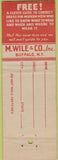 Matchbook Cover - Don Richards men's Clothes Waco TX