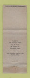 Matchbook Cover - Associated Transport Trucking Road Drivers Banquet 1949 WORN