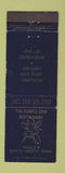 Matchbook Cover - The Purple Cow Restaurant North Liberty IA