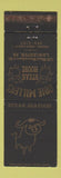 Matchbook Cover - Obie Miller's Steak House Lancaster PA WEAR