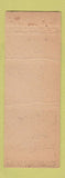 Matchbook Cover - La Central Railroad Mexico WORN