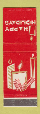 Matchbook Cover - Chodash Bros Restaurant Chicago IL Christmas WEAR
