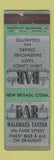 Matchbook Cover - Waldhaus Tavern New Britain CT MERCHANTS WORN