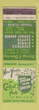 Matchbook Cover - Tavern on the Green New York City WEAR
