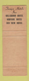 Matchbook Cover - Hotel Hillsboro Tampa FL