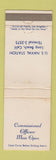 Matchbook Cover - US Naval Air Station Long Beach CA Open Mess WEAR