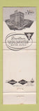 Matchbook Cover - The Cedar Room Vance Motor Hotel Seattle WA