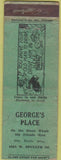 Matchbook Cover - George's Place NO TOWN 30s WORN