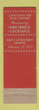 Matchbook Cover - Hotel El Rancho Fresno CA