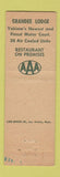 Matchbook Cover - Grandee Lodge Yakima WA Indian WEAR