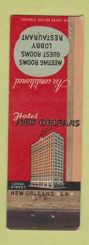 Matchbook Cover - Hotel New Orleans LA