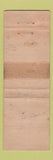Matchbook Cover - Olympic Hotel San Francisco CA WORN