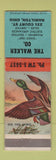Matchbook Cover - Walker Plumbing Heating Hamilton OH WORN BACK