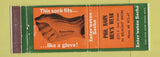 Matchbook Cover - Hahn Men's Clothes Belmont Shore Long Beach? Interwoven Socks