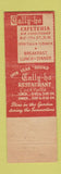 Matchbook Cover - Tally Ho Restaurant Washington DC