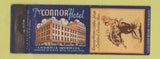 Matchbook Cover - The Connor Hotel Laramie WY WEAR
