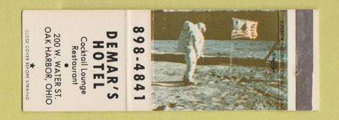 Matchbook Cover - Demar's Hotel Oak Harbor OH