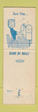 Matchbook Cover - Edgemont Bank and Trust East St Louis IL