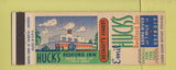 Matchbook Cover - Emil Hick's Restaurant Detroit MI Redford Inn