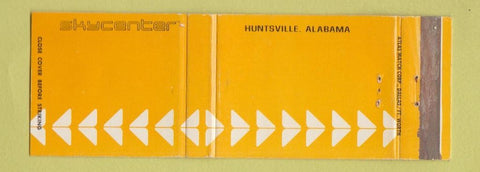 Matchbook Cover - Skycenter Huntsville AL YELLOW