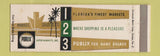 Matchbook Cover - Pulblix Grocery Stores WEAR Full Length