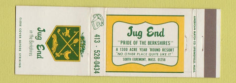 Matchbook Cover - Jug End South Egremont MA