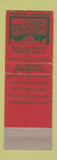 Matchbook Cover - Carlsbad Hotel CA