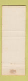 Matchbook Cover - Palomar Inn Chula Vista CA Full Length