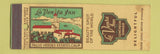 Matchbook Cover - La Venta Inn Palos Verdes Estates CA feature WEAR