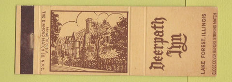Matchbook Cover - Deerpath Inn Lake Forest IL