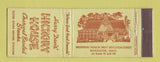 Matchbook Cover - Harry Davis' Hickory House Worcester MA