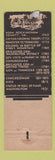 Matchbook Cover - John Sevier Hotel Johnson City TN