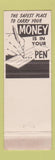 Matchbook Cover - First National Bank Great Bend TX WEAR Full Length