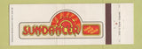 Matchbook Cover - Sundancer Restaurant Best Western Fort Worth TX Full Length