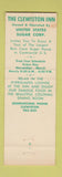 Matchbook Cover - Clewiston Inn FL