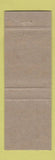 Matchbook Cover - Westchester Hotel Court White Plains NY