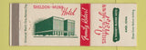 Matchbook Cover - Sheldon Munn Hotel Ames IA