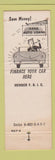 Matchbook Cover - Citizens Bank of Juneau WI