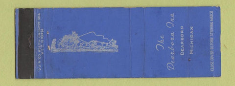 Matchbook Cover - Dearborn Inn MI