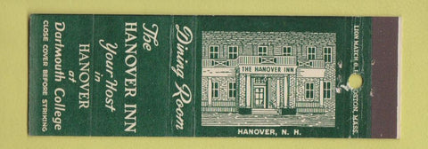 Matchbook Cover - Hanover Inn Hanover NH