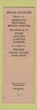 Matchbook Cover - Waverly Inn Cheshire CT feature low phone #
