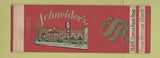 Matchbook Cover - Schneider's Dover Center OH Night Club SAMPLE