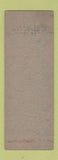 Matchbook Cover - USS Robert McCard DD822 SAMPLE