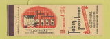 Matchbook Cover - Tabin Pearlman Men's Cltohes New York City
