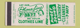 Matchbook Cover - Puget Sound Laundry Cleaners Bremerton WA